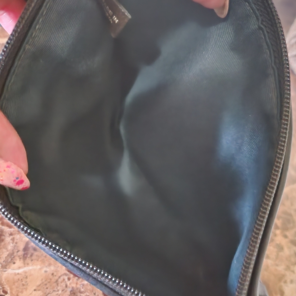Coach Leather & Nylon Wristlet Black + 3 hang tags - EUC - Picture 9 of 13